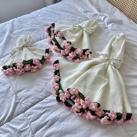 Monique| Romantische Bloemen Deken