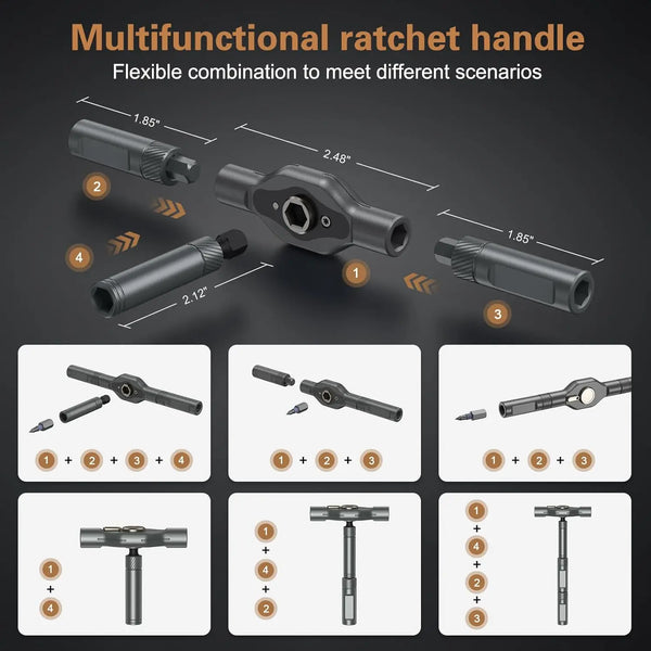Pro 24-in-1 Ratelschroevendraaierset